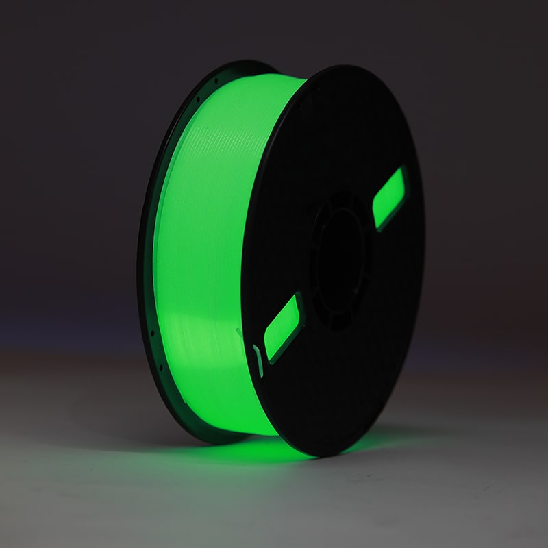 PLA Luminous - Green Filament 1.75mm - FilamentHub