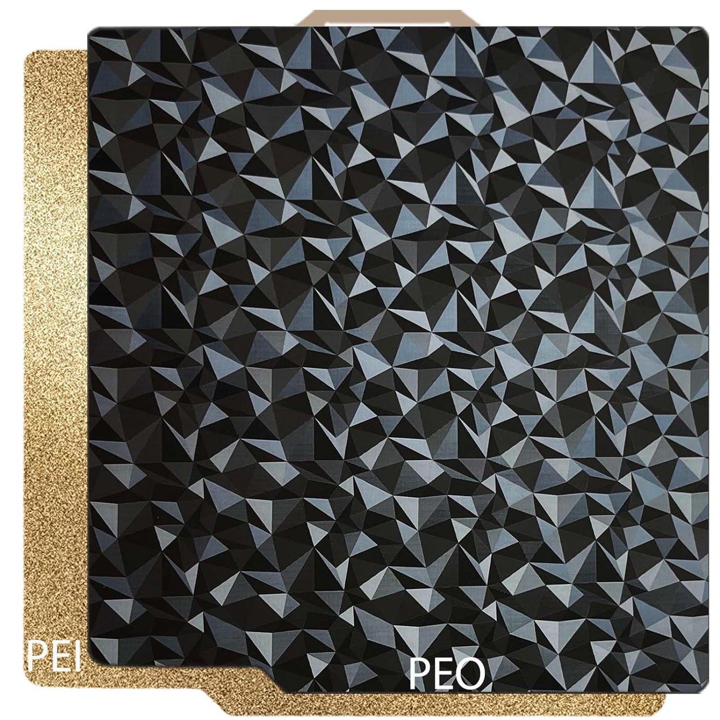 Bambu Plate - 1 PEI, 1 PEO Triangles Filament 1.75mm - FilamentHub