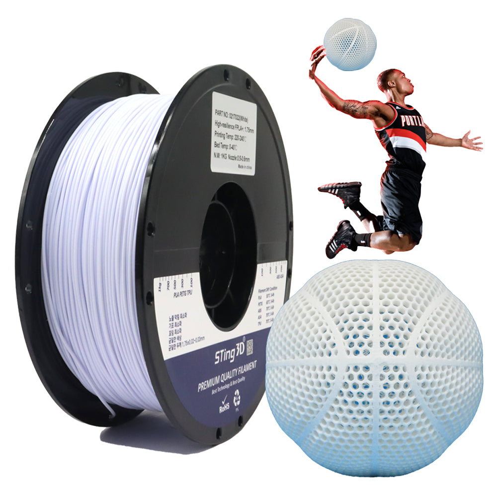 FPLA Pro - White Filament 1.75mm - FilamentHub