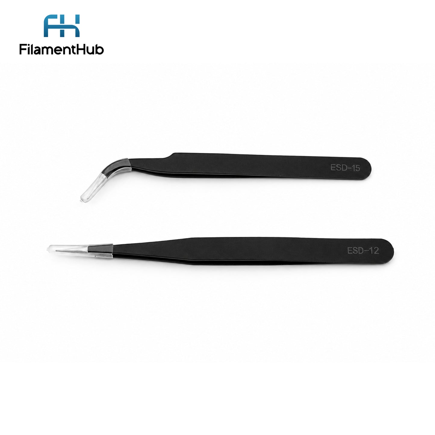 Antistatic ESD Tweezers Set (Bent & Straight Tip)