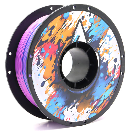 PLA Tri - Blue / Green / Purple Filament 1.75mm - FilamentHub