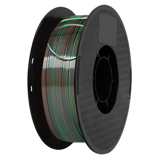PLA Tri - Gold / Green / Black Filament 1.75mm - FilamentHub