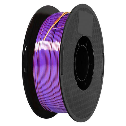 PLA Tri - Gold / Copper / Purple Filament 1.75mm - FilamentHub