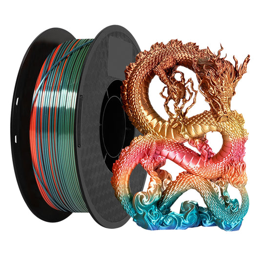 PLA Silk Rainbow - Magic Series Filament 1.75mm - FilamentHub