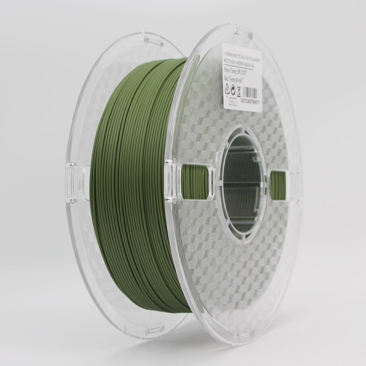 PLA Matte - Military Green Filament 1.75mm - FilamentHub