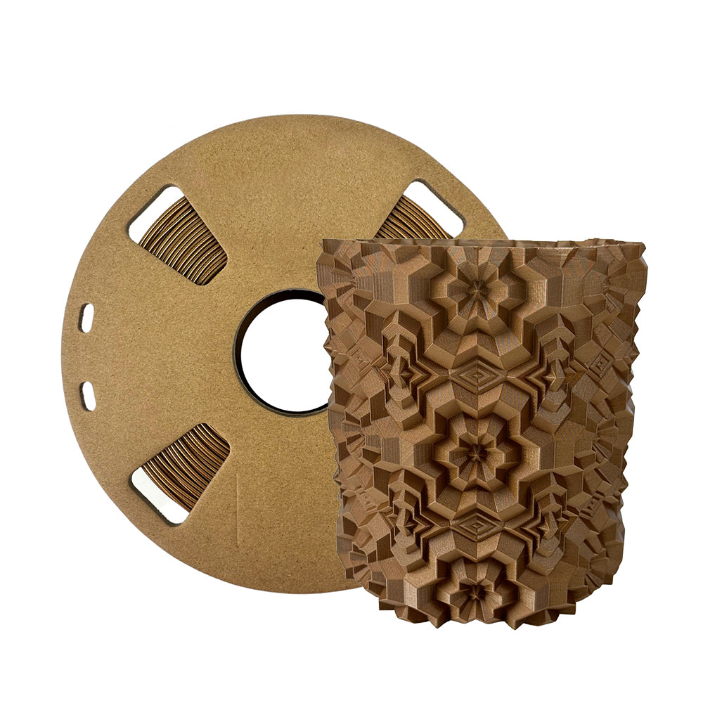 PLA Metallic - Brass Filament 1.75mm - FilamentHub