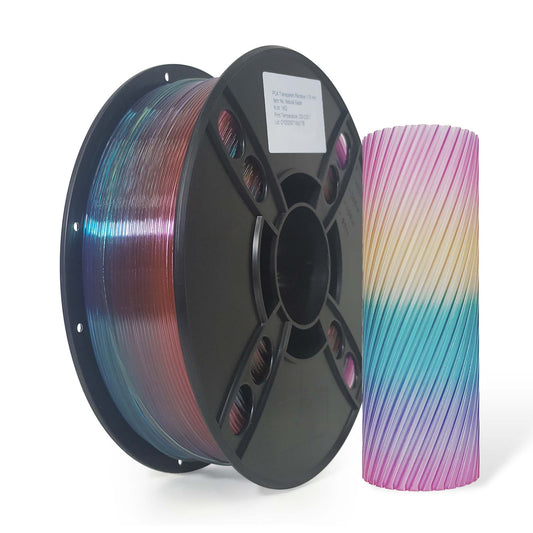 PLA Transparent - Nebula Glaze Filament 1.75mm - FilamentHub