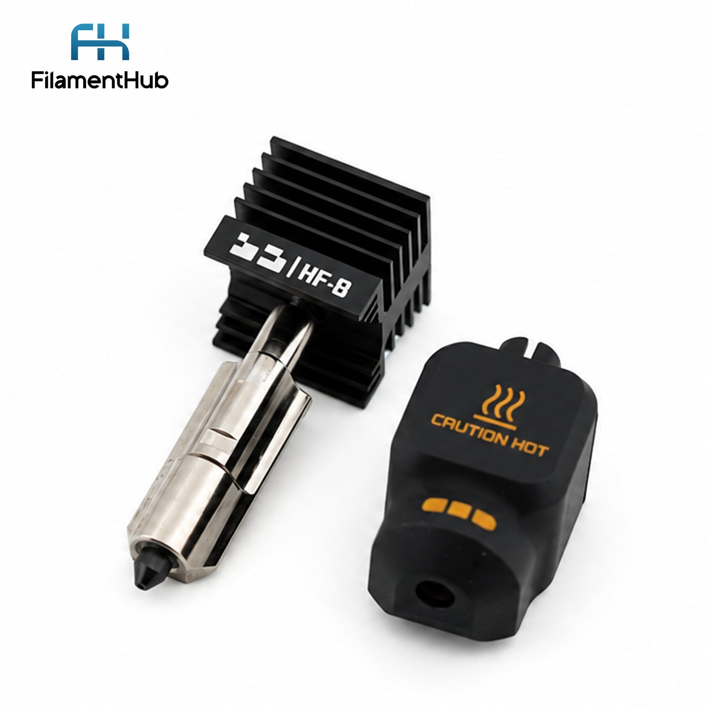 Bambu Hardened Steel High Flow Hotend Nozzle – H2 Series / P2S / X2D