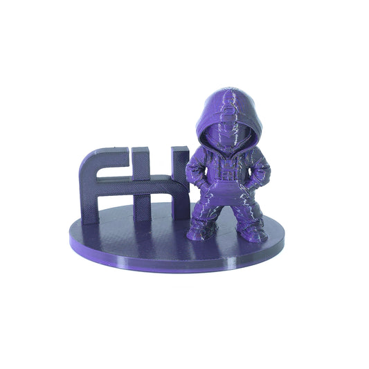 FilamentHub PETG Dual Black Purple 1.75mm 3D Printer Filament printed sample model