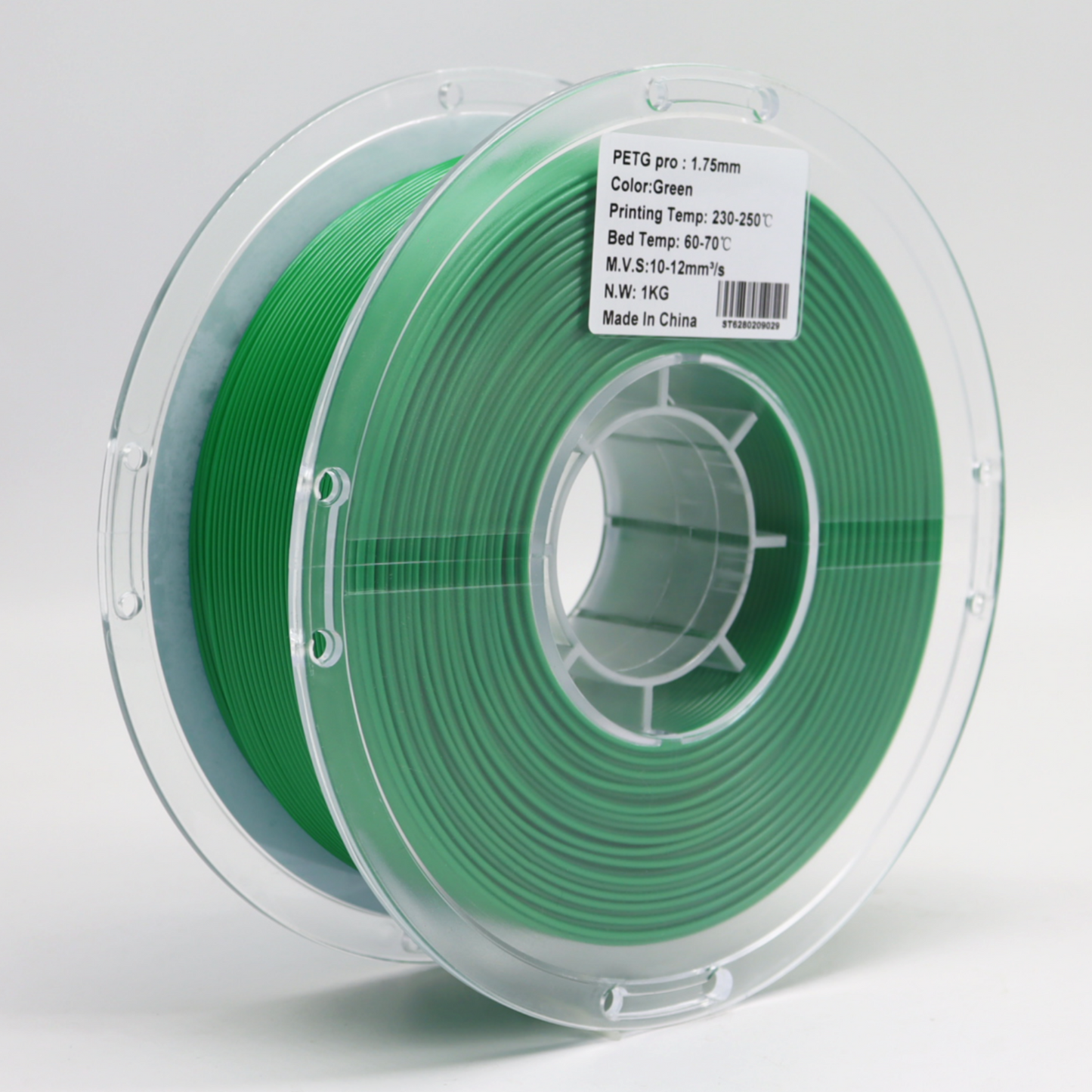 PETG Green 1.75mm 3D Printer Filament Spool Label – FilamentHub
