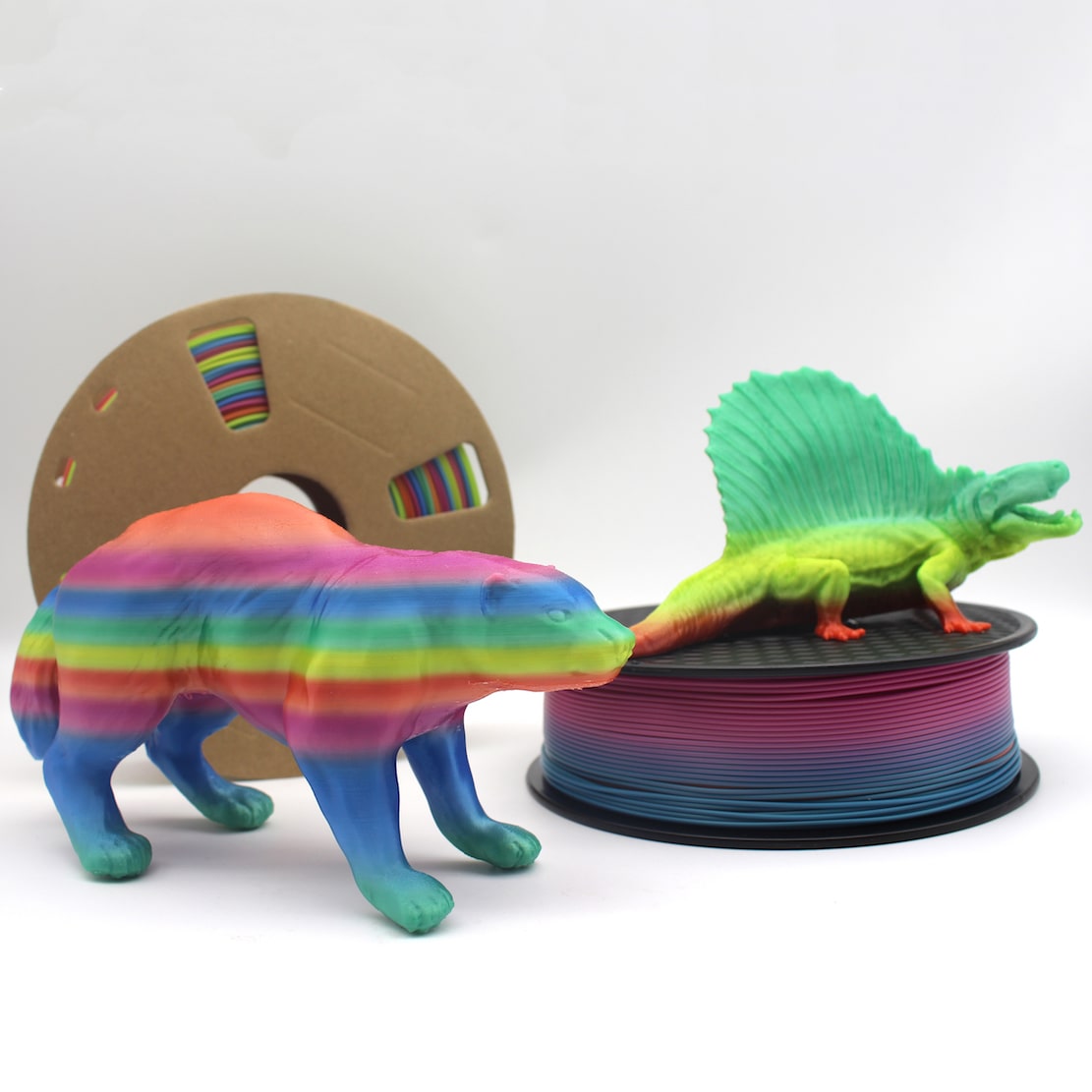 PLA Rainbow - Fast Change Filament 1.75mm - FilamentHub