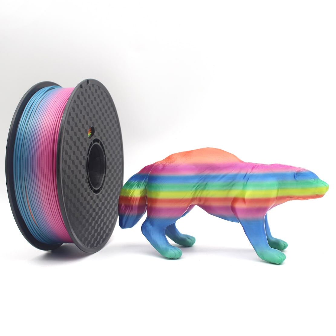 PLA Rainbow - Fast Change Filament 1.75mm - FilamentHub