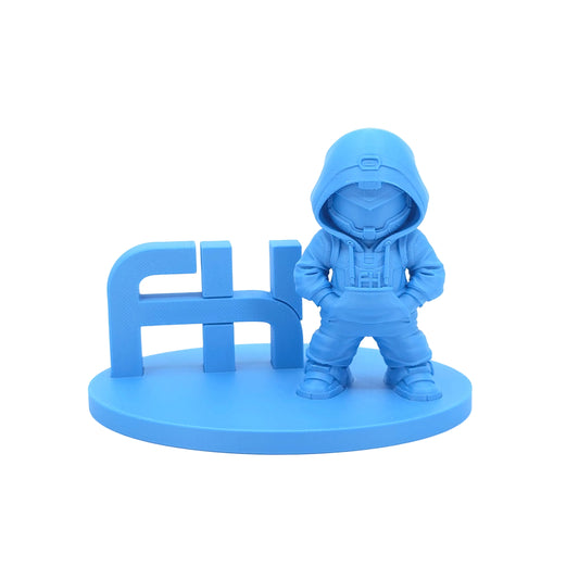 FilamentHub PLA Matte Blue 1.75mm 3D Printer Filament printed sample model