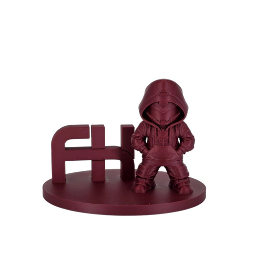 FilamentHub PLA Matte Dark Wine Red 1.75mm 3D Printer Filament printed sample model