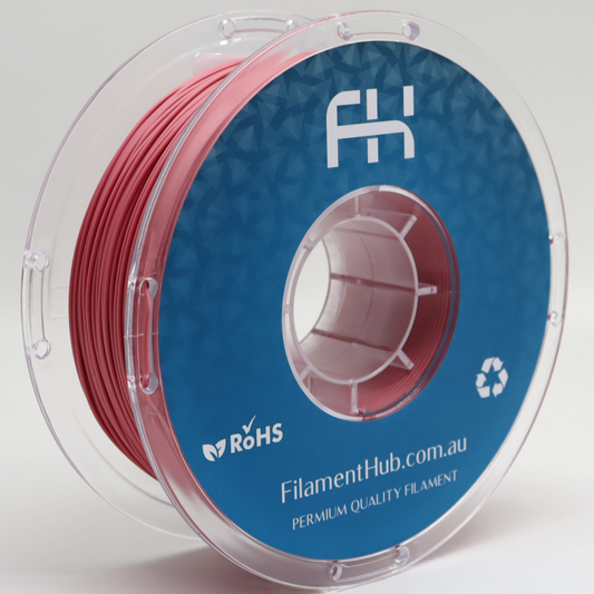 FilamentHub PLA Matte Dusty Rose 1.75mm 3D Printer Filament Spool Australia