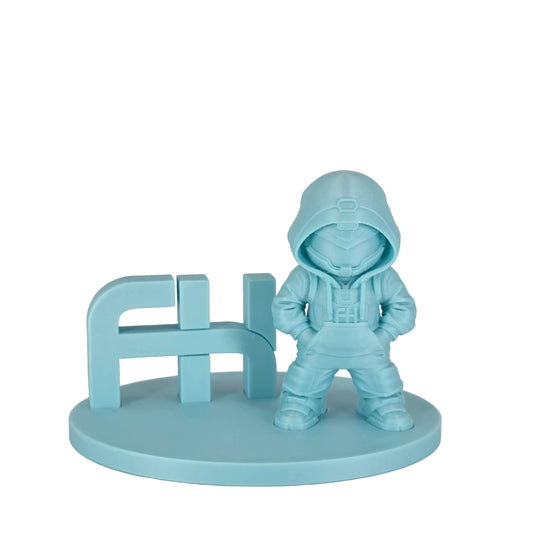 FilamentHub PLA Matte Ice Blue 1.75mm 3D Printer Filament printed sample model