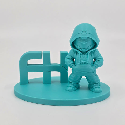 FilamentHub PLA Matte Lake Green 1.75mm 3D Printer Filament printed sample model