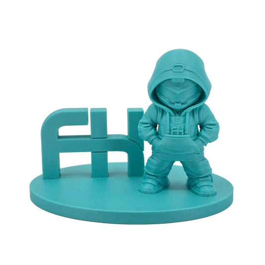 FilamentHub PLA Matte Lake Green 1.75mm 3D Printer Filament printed sample model