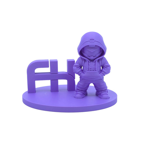 FilamentHub PLA Matte Lavender 1.75mm 3D Printer Filament printed sample robot model