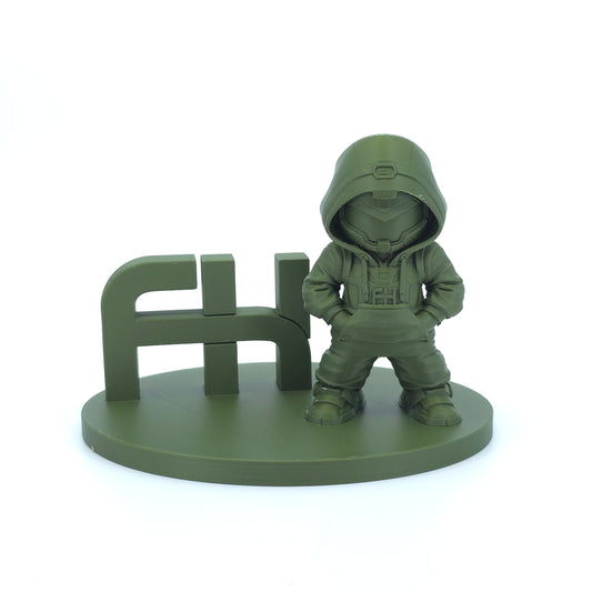 FilamentHub PLA Matte Military Green 1.75mm 3D Printer Filament printed sample model