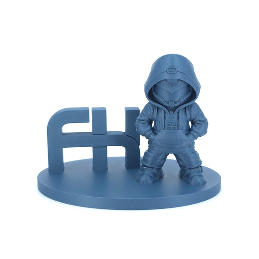 FilamentHub PLA Matte Muted Blue 1.75mm 3D Printer Filament printed sample model