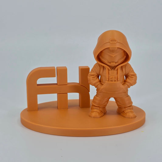 FilamentHub PLA Matte Orange 1.75mm 3D Printer Filament printed sample model