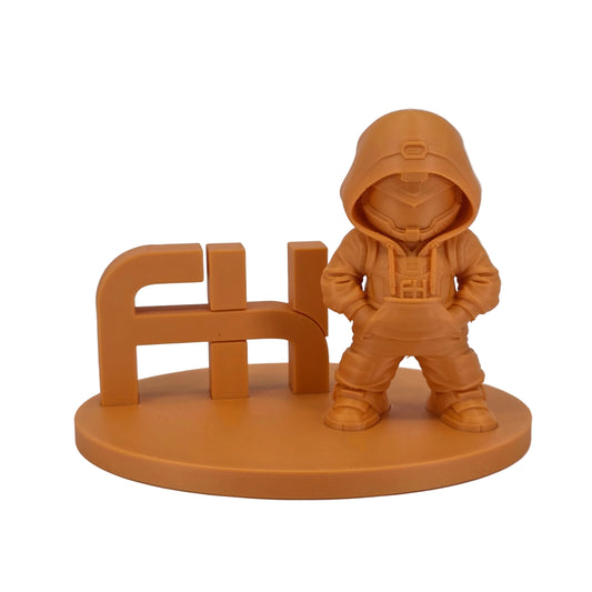FilamentHub PLA Matte Orange 1.75mm 3D Printer Filament printed sample model