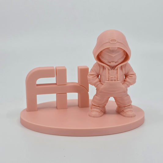 FilamentHub PLA Matte Pink 1.75mm 3D Printer Filament printed sample model