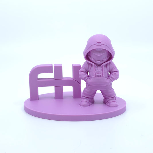 FilamentHub PLA Matte Purple 1.75mm 3D Printer Filament printed sample model Robot