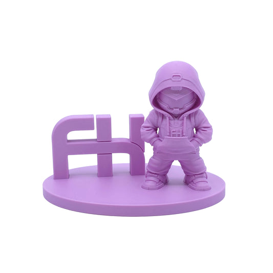 FilamentHub PLA Matte Purple 1.75mm 3D Printer Filament printed sample model Robot