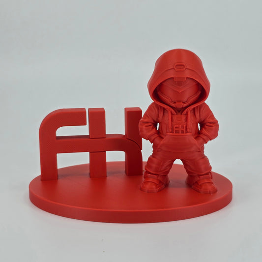 FilamentHub PLA Matte Scarlett Red 1.75mm 3D Printer Filament printed sample model