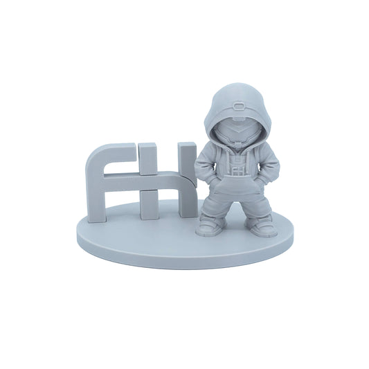 FilamentHub PLA Matte Slate Grey 1.75mm 3D Printer Filament printed sample model