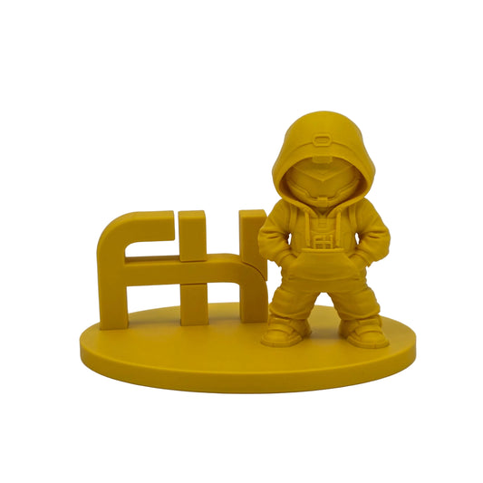 FilamentHub PLA Matte Sunny Yellow 1.75mm 3D Printer Filament printed sample model