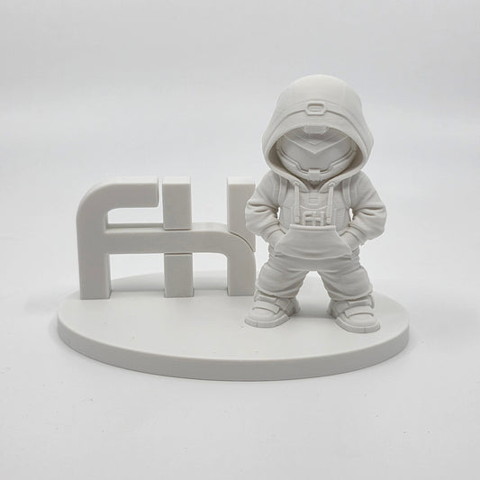 FilamentHub PLA Matte White 1.75mm 3D Printer Filament printed sample model