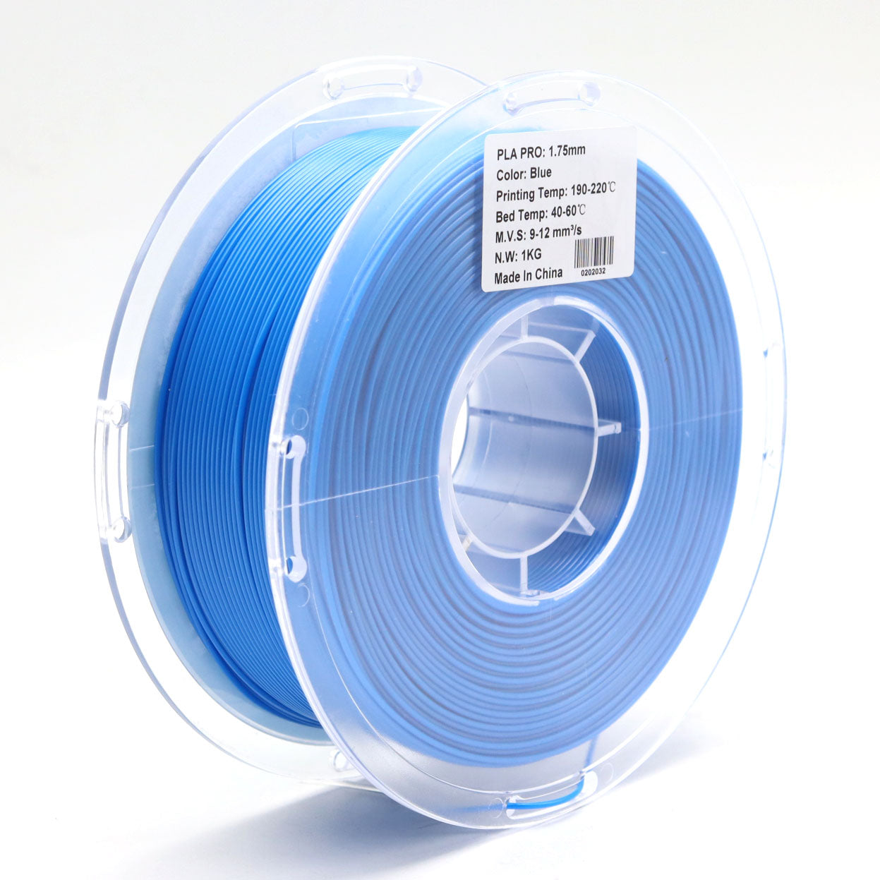 FilamentHub PLA Pro Blue 1.75mm 3D Printer Filament Spool Label Australia