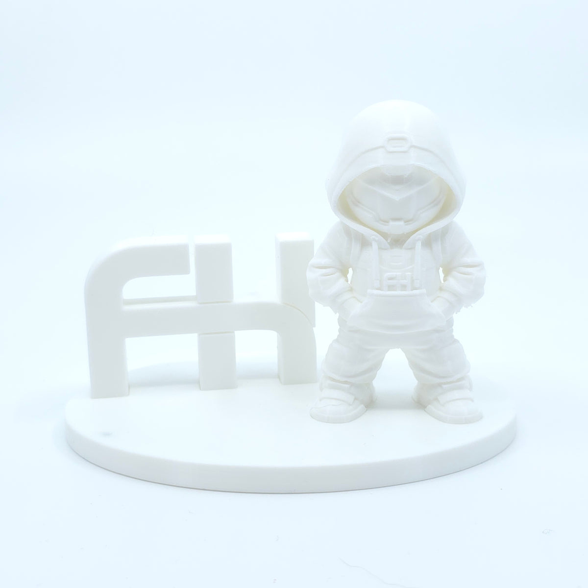 FilamentHub PLA Pro White 1.75mm 3D Printer Filament printed example model