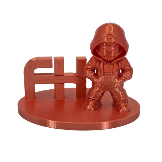 FilamentHub PLA Silk Orange 1.75mm 3D Printer Filament printed sample model