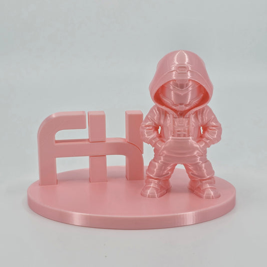 FilamentHub PLA Silk Pink 1.75mm 3D Printer Filament printed sample model
