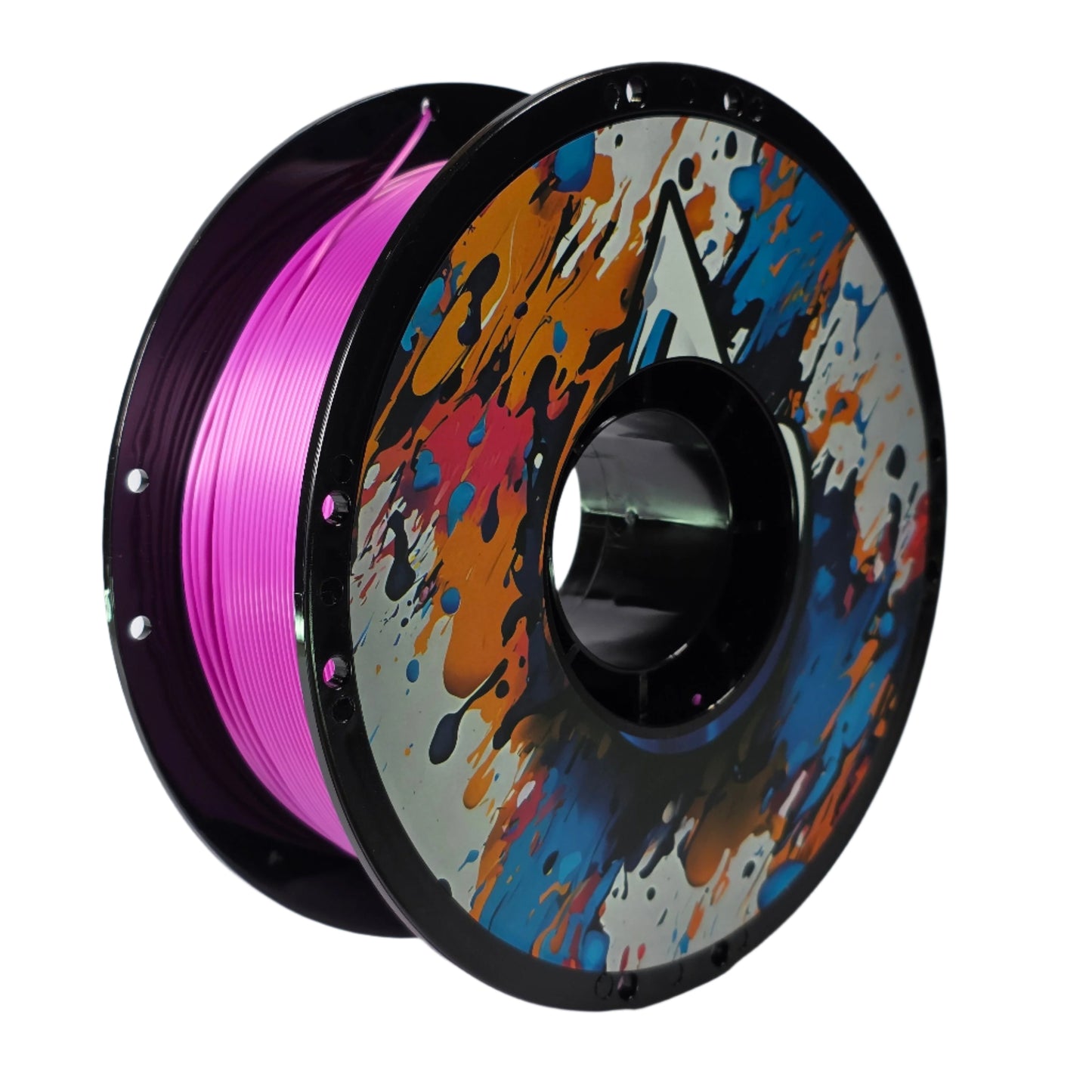 FilamentHub PLA Silk Purple 1.75mm 3D Printer Filament Spool Australia