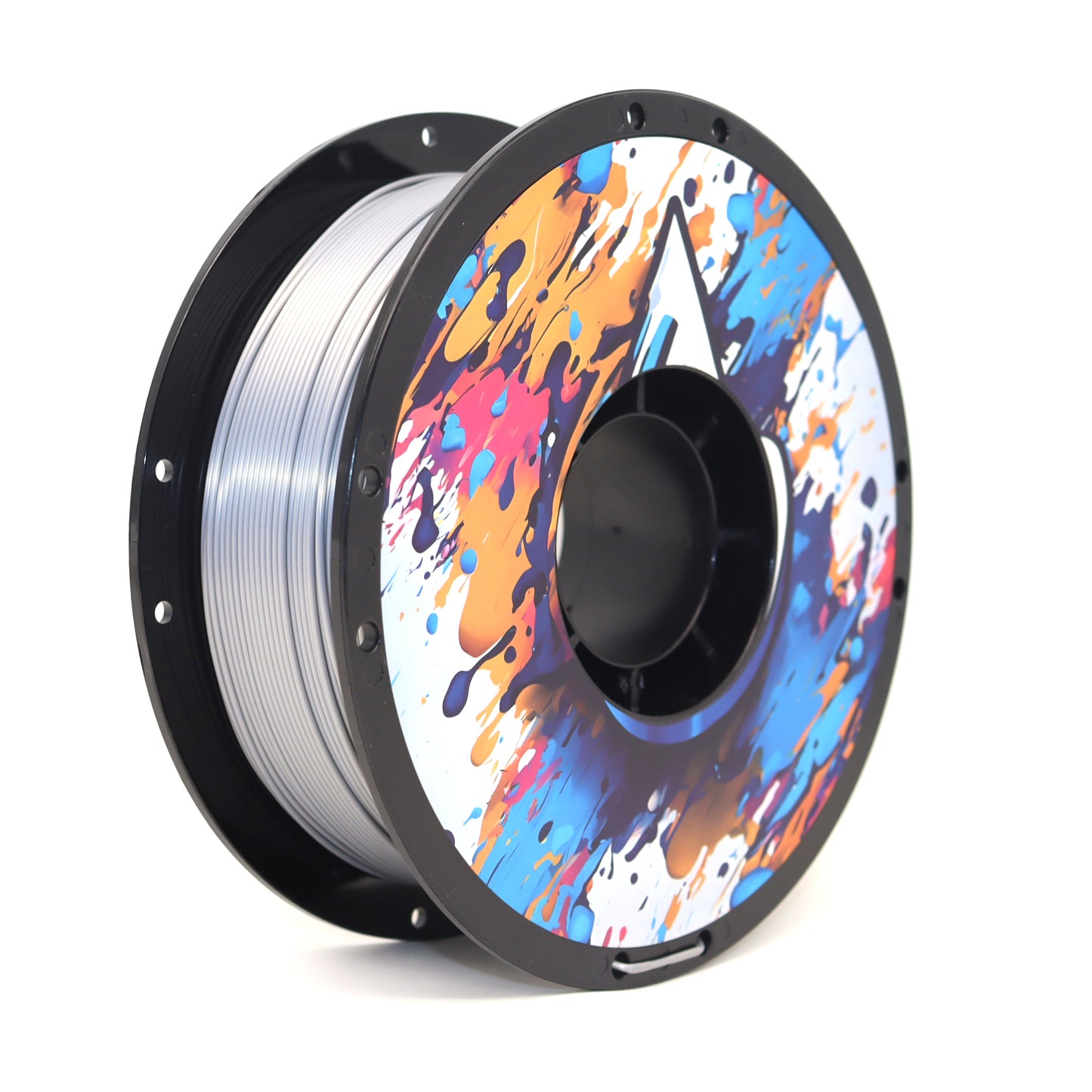 PLA Silk - Silver Filament 1.75mm - FilamentHub