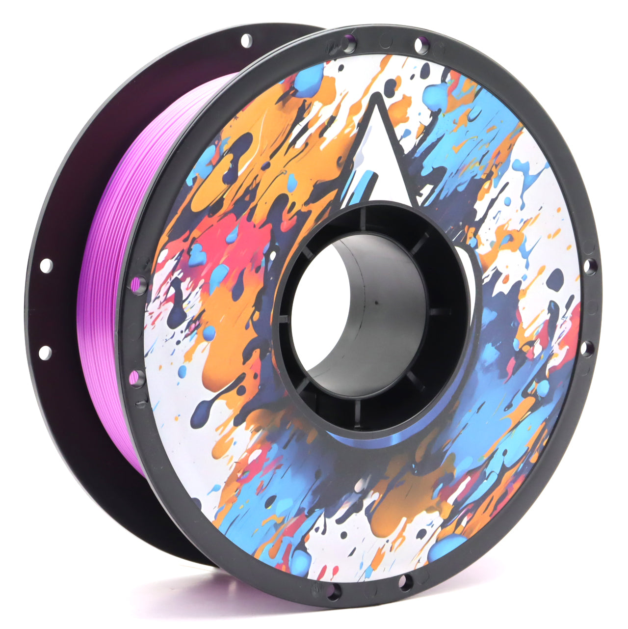 PLA Tri - Red / Purple / Green Filament 1.75mm - FilamentHub