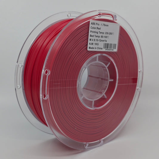 ABS Pro Red 1.75mm 3D Printer Filament Spool