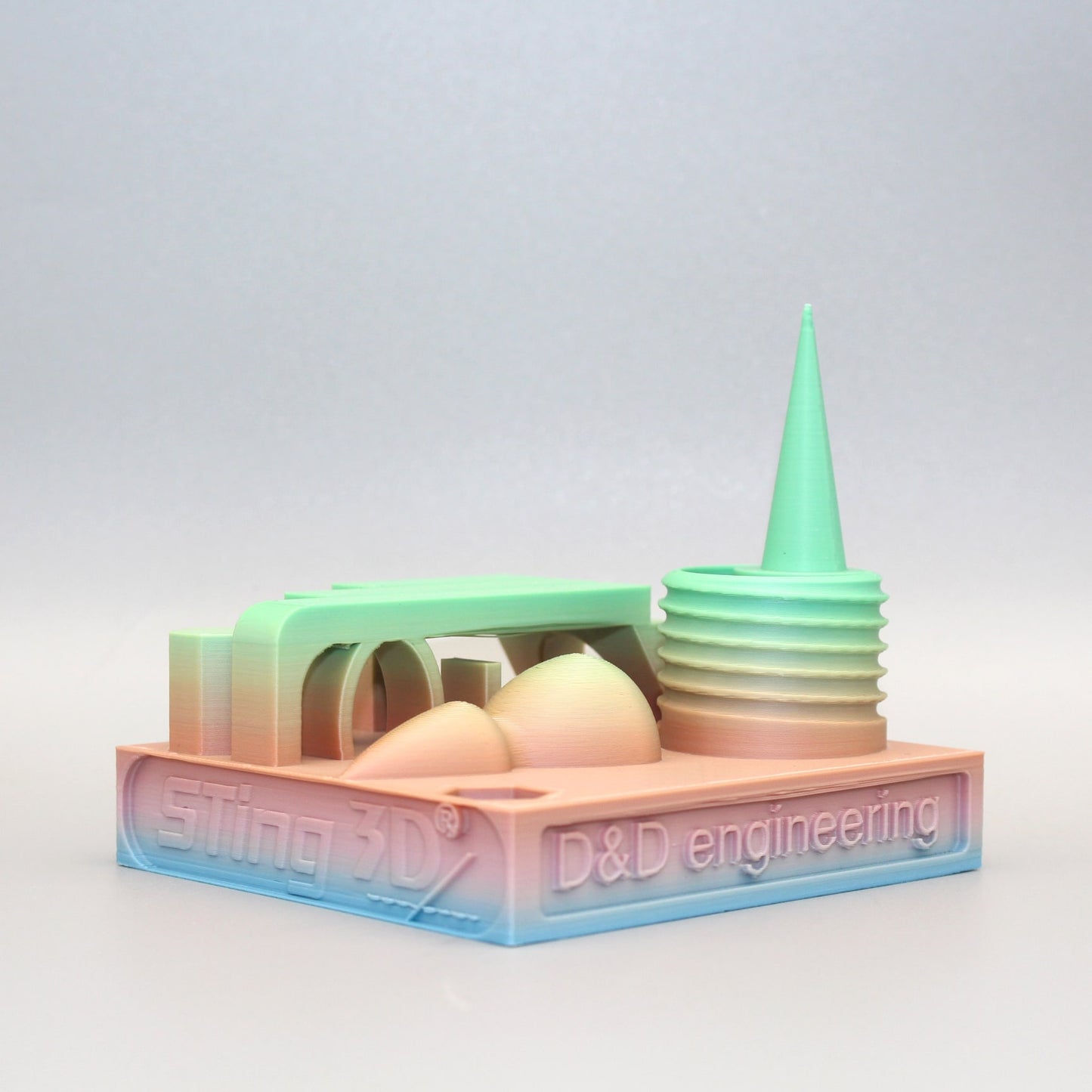 PLA Matte Rainbow - Fast Change Filament 1.75mm - FilamentHub