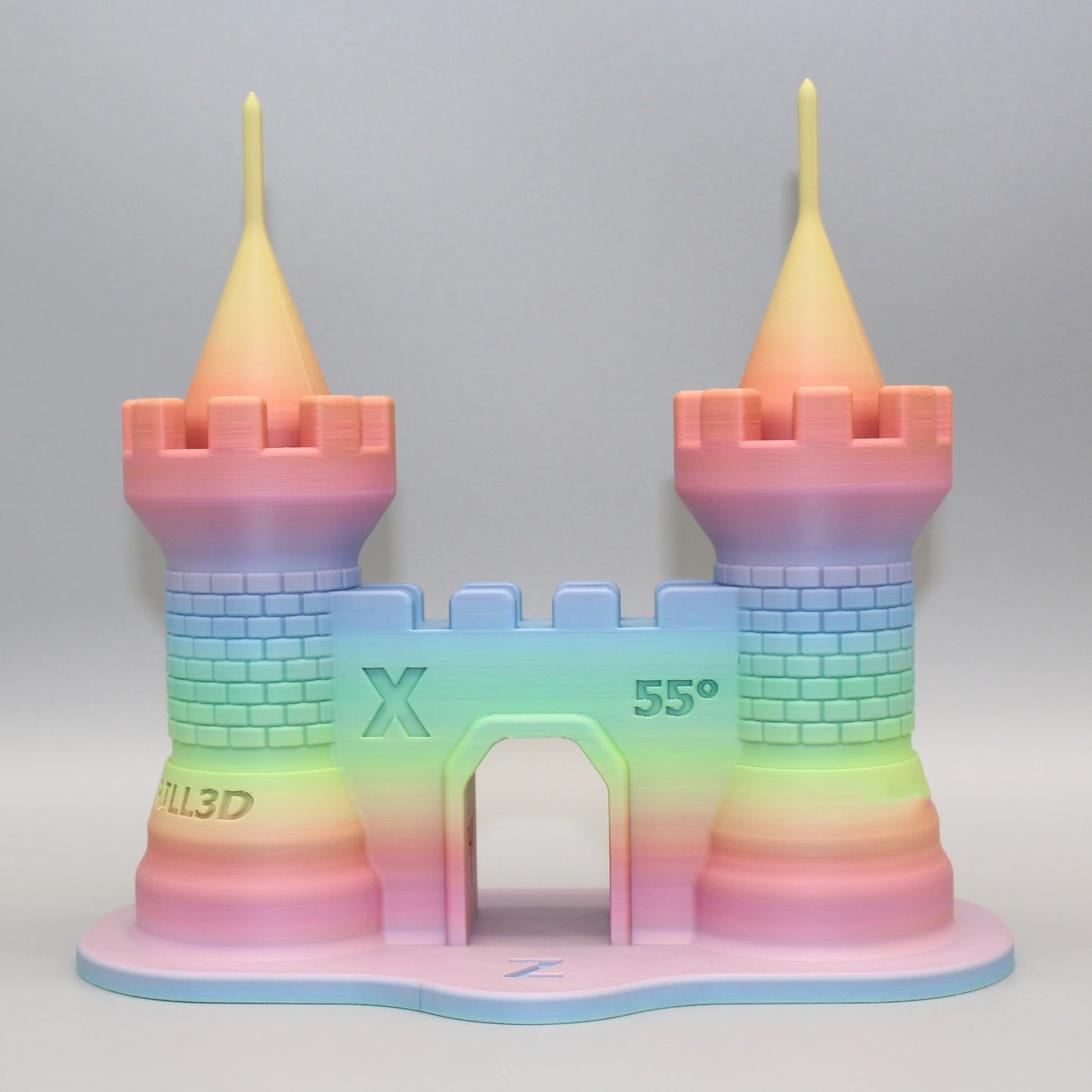 PLA Matte Rainbow - Fast Change Filament 1.75mm - FilamentHub