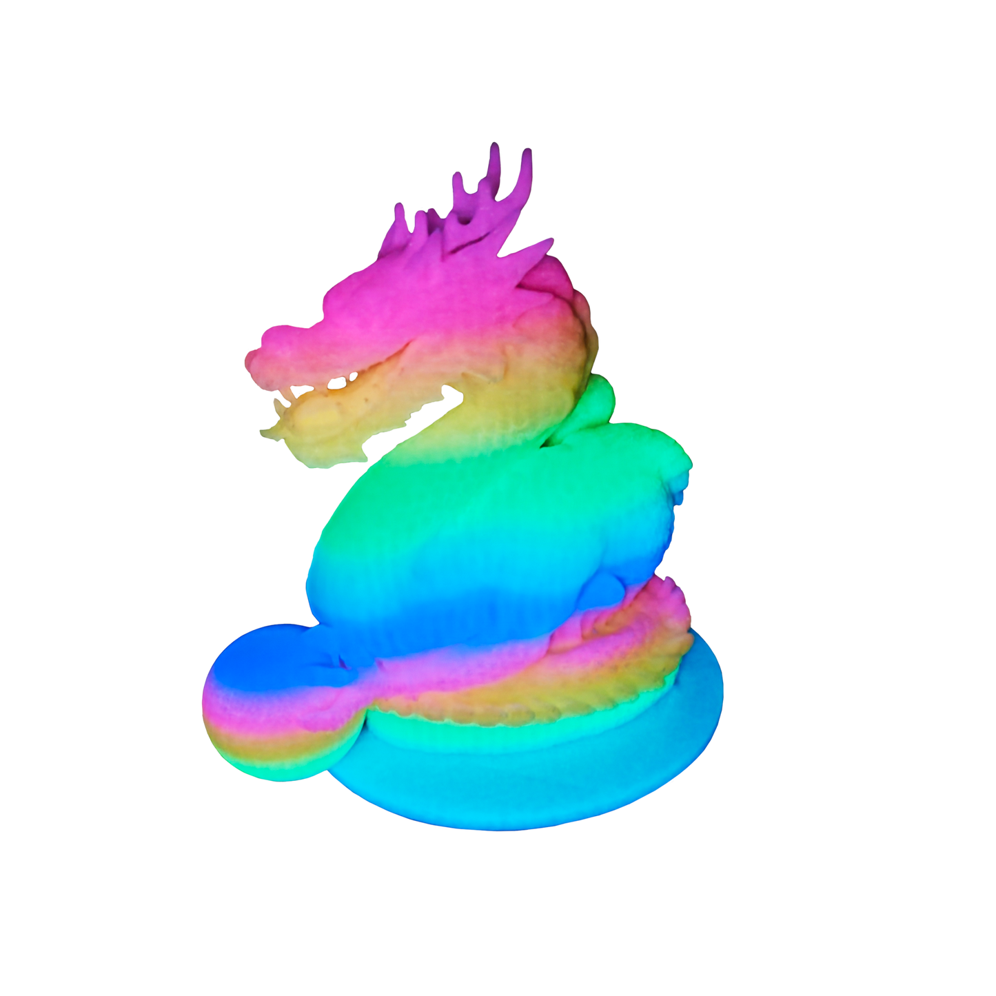 FilamentHub PLA Luminous Rainbow 02 1.75mm 3D Printer Filament Example Model Australia