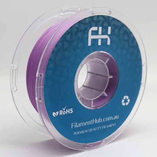 FilamentHub PLA Matte Dusty Lilac 1.75mm 3D Printer Filament Spool Australia