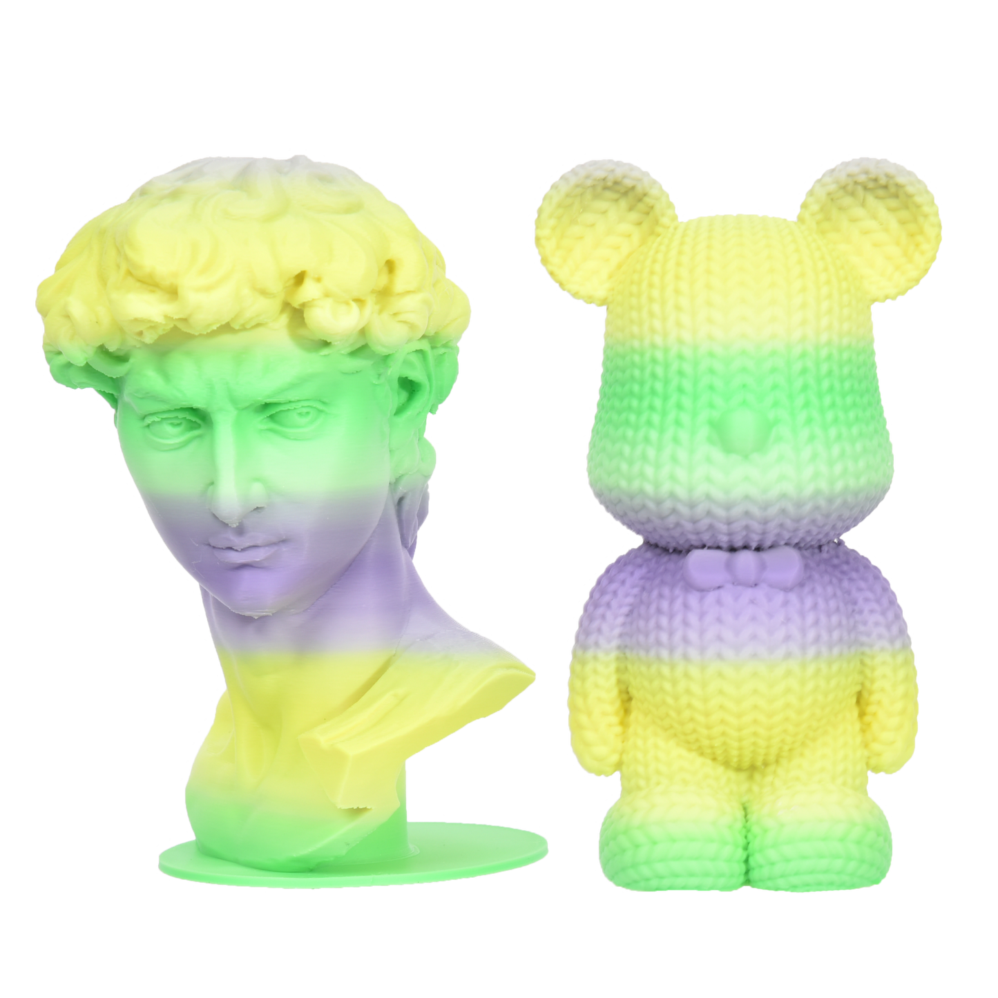 FilamentHub PLA Matte Rainbow 01 1.75mm 3D Printer Filament Example Model Australia