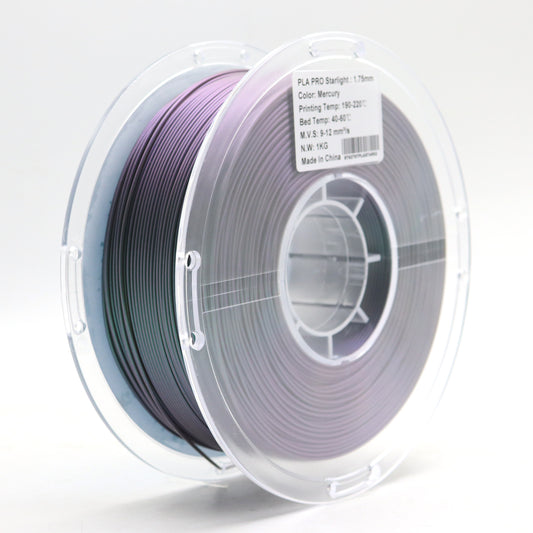 PLA Starlight Mercury 1.75mm 3D Printer Filament Spool Label – FilamentHub