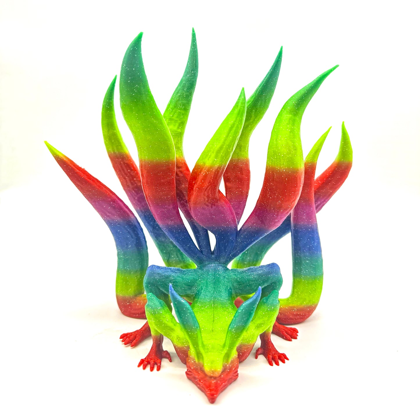 PLA Rainbow - Fast Change + Glitter Filament 1.75mm - FilamentHub