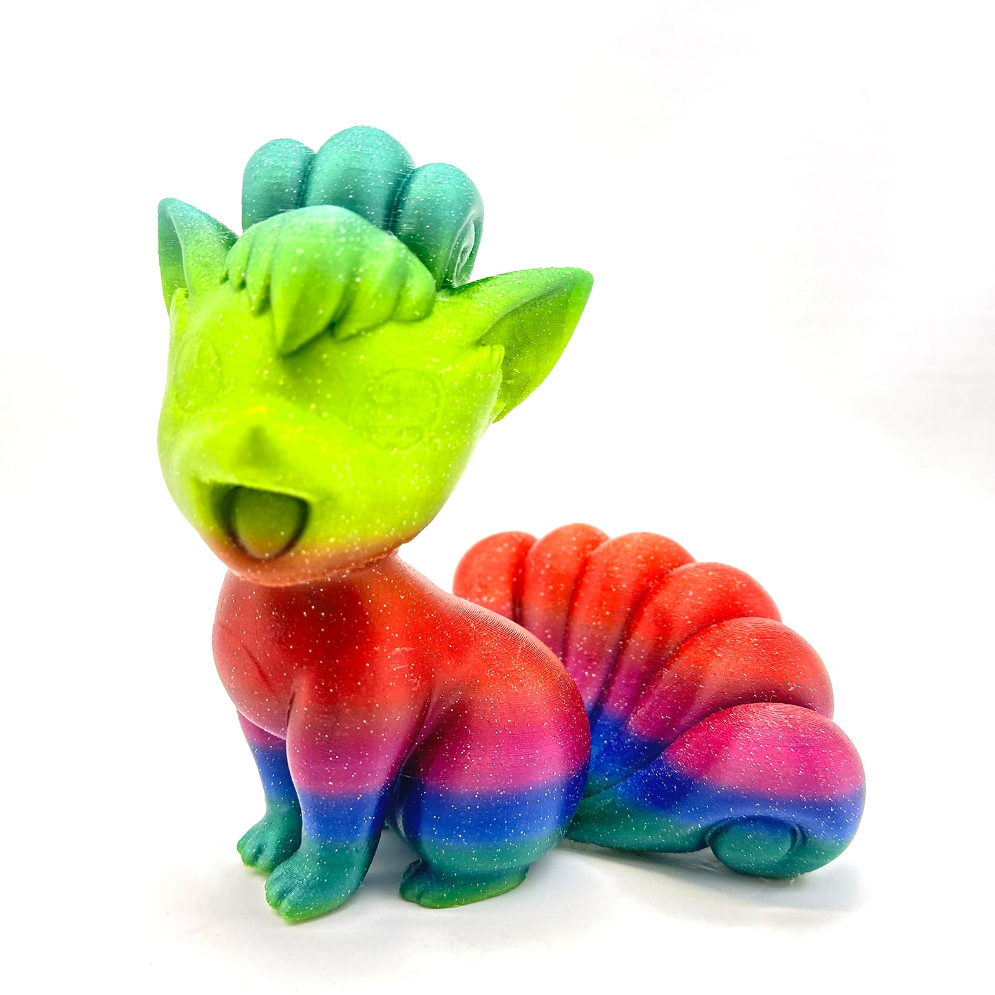 PLA Rainbow - Fast Change + Glitter Filament 1.75mm - FilamentHub